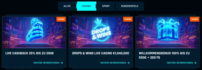 Ninlay Casino Bonus