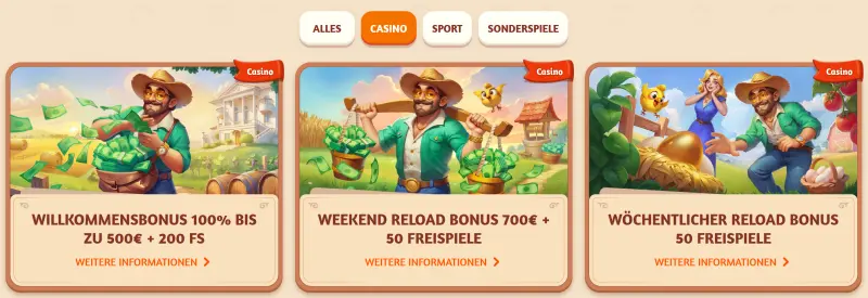 BillyBets Casino Bonus