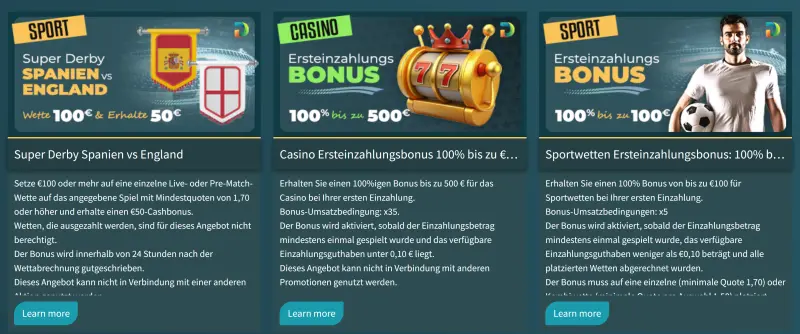 DestinoBet Casino Bonus