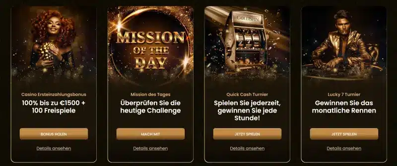 Goldspin Casino Bonus