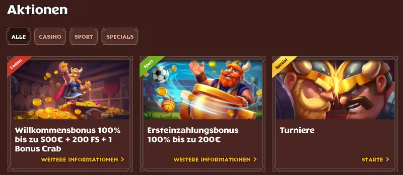 VikingLuck Casino Bonus