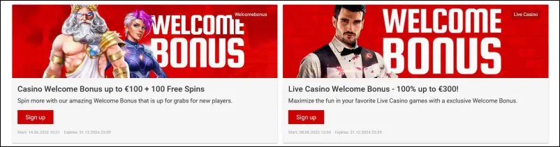 55Bet Casino Bonus